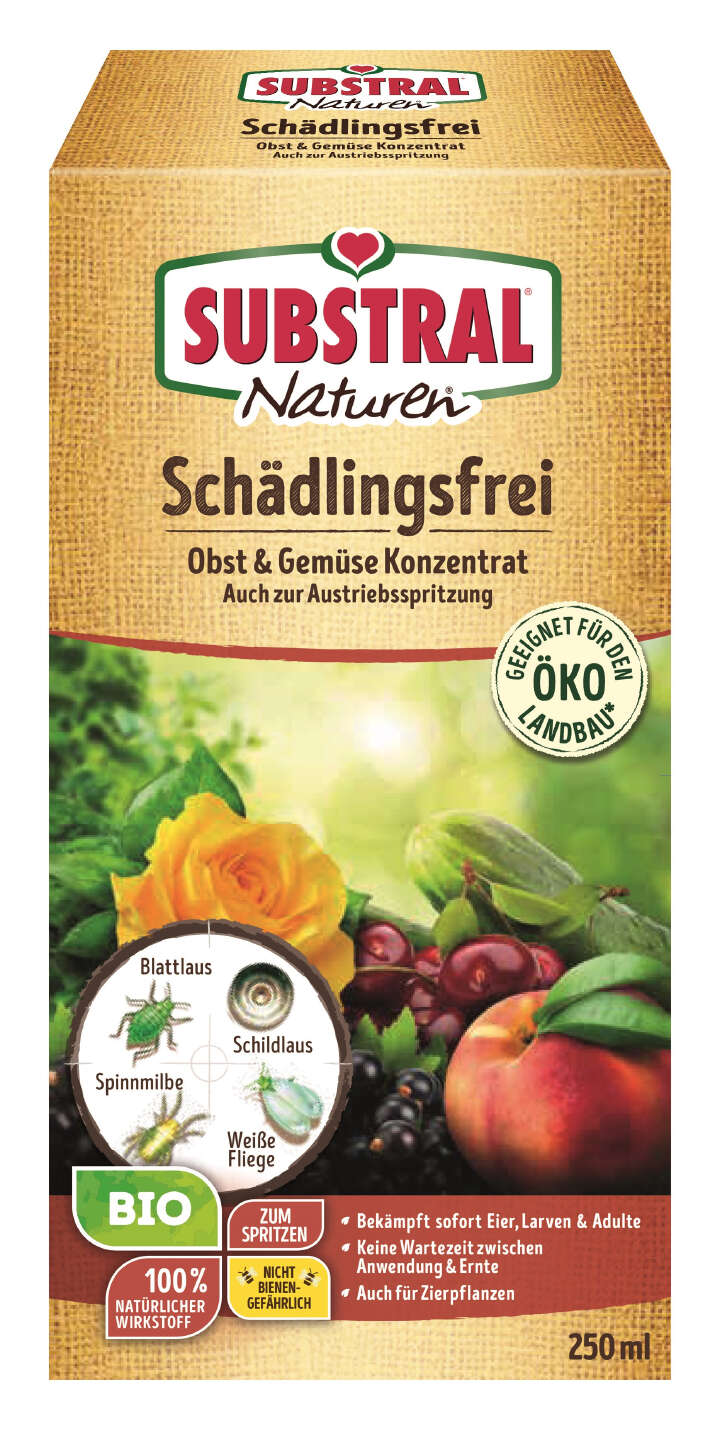 SUBSTRAL Naturen Bio Schädlingsfrei Obst & Gemüse Konzentrat